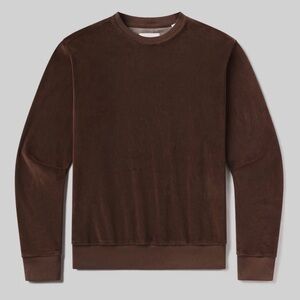 Citizens of Humanity NWT / Large / Vintage Velour Crewneck sweatshirt / Cammello